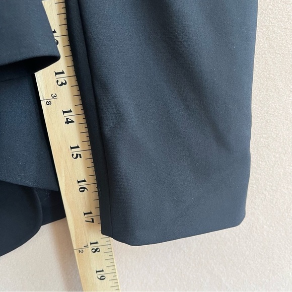 JCrew Campbell Blazer in Italian Stretch Wool Career Office Black size 12 - Picture 13 of 16